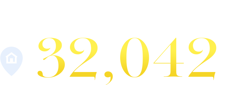 福岡の管理戸数32,042戸
