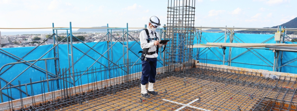 協力業者さんとの朝礼