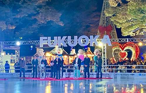 百道浜エリアの冬のイベントを応援しています