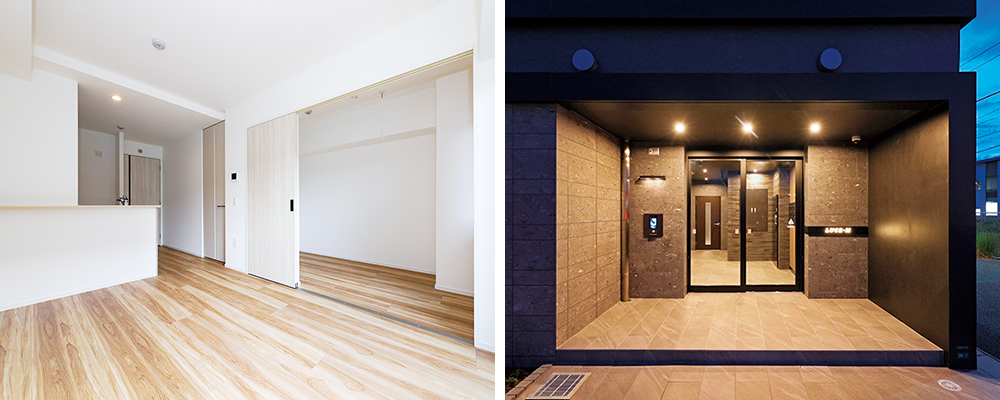 室内、エントランス